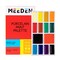 MEEDEN 14-Well Ceramic Paint Palette, Porcelain Watercolor Painting Palette, Porcelain Paint Tray, Ceramic Mixing Palette for Watercolor, Gouache, Acrylic Painting